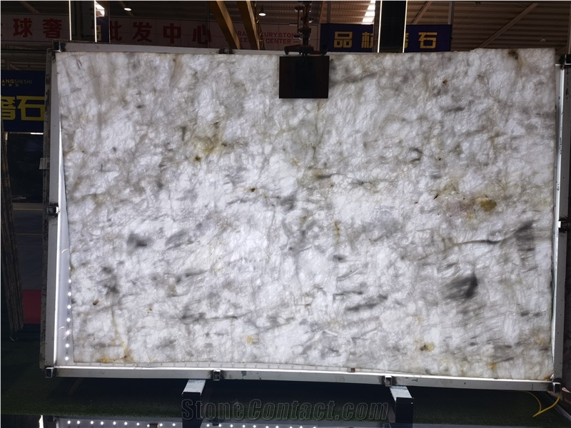 Chinese Ornament Cristallo Quartzite Big Slab