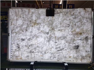 Chinese Ornament Cristallo Quartzite Big Slab
