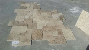 High Grade Coffee Color Travertine Tiles