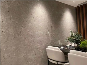 Ornament On Sale Polished Anilox Grey Marble Big Slab