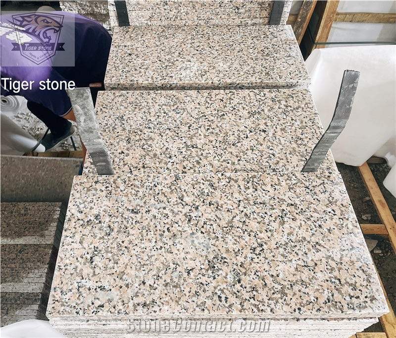 G460 Rosa Pink Porino Granite Tiles Specification Boards