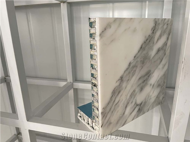 Bianco Calacatta Marble Lightweight Honeycomb Panels
