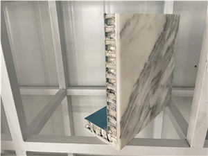 Bianco Calacatta Marble Lightweight Honeycomb Panels