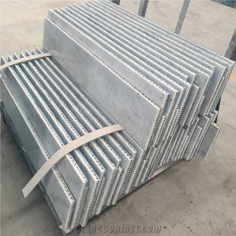 Carrara White Composite Honeycomb Panel