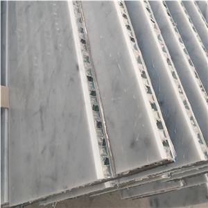 Carrara White Composite Honeycomb Panel
