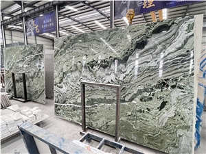 Honeycomb Marble Panel  Verde Kamaleo Marble Composite Tile