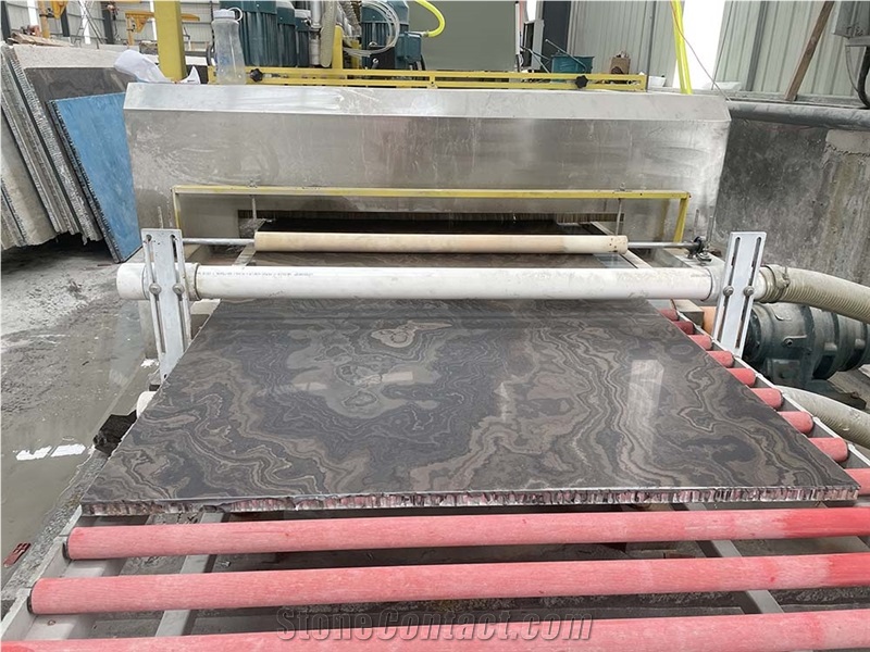 Wooden Marble Honeycomb Backed Stone Slab Wall Panels