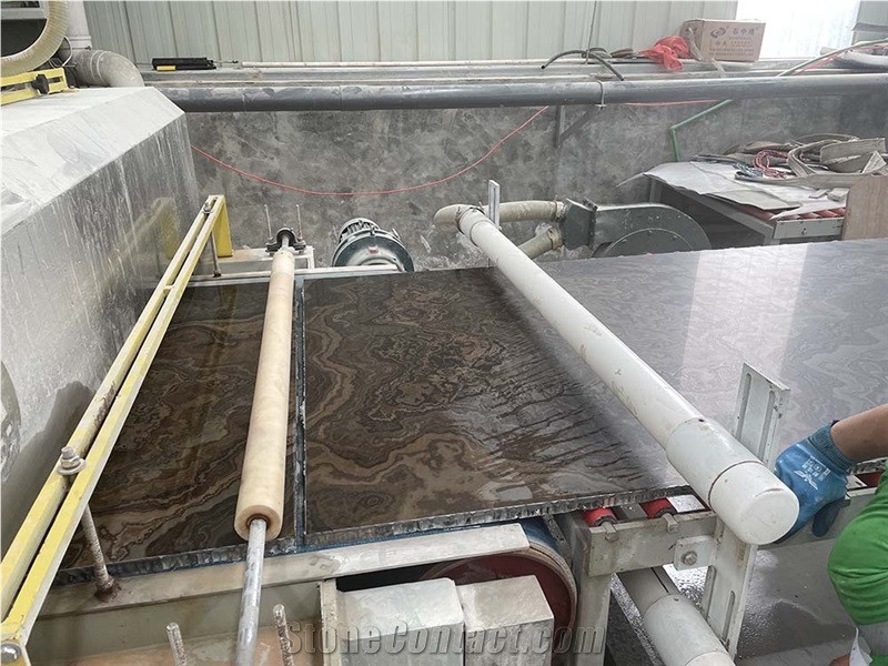 Wooden Marble Honeycomb Backed Stone Slab Wall Panels