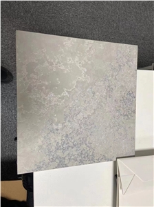 China Popular Silver Grey Quartz Cement Concrete Finish