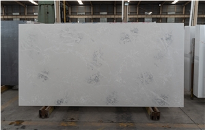 WHITE QUARTZ WITH CEMENT Concrete Finish