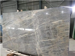 Blue Ice Marble Slab Polished