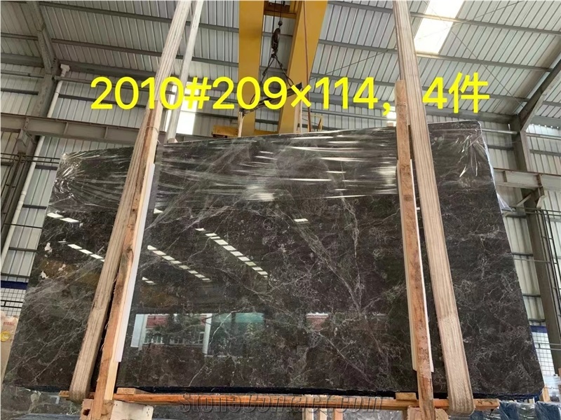 Cheap Hermes Ash Marble Slab Polish In Big Stock