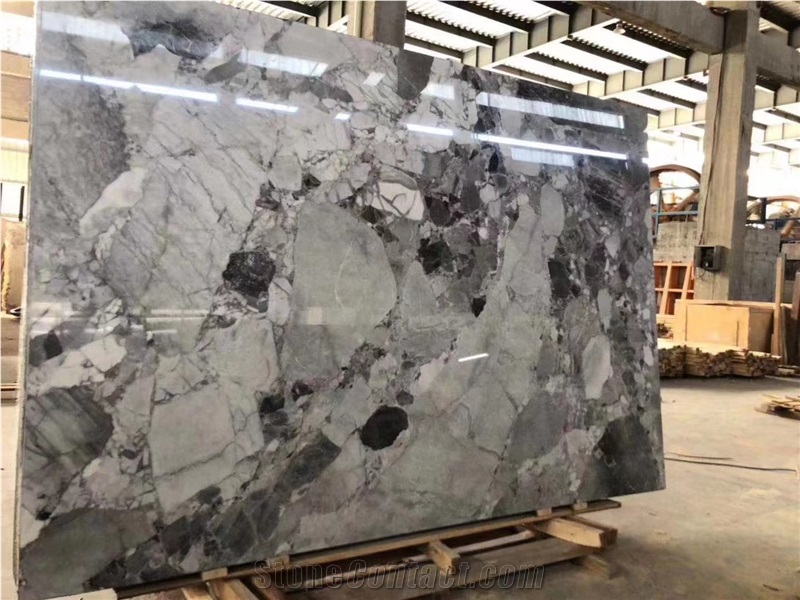 CHINA Pandora White Marble SLAB POLISH