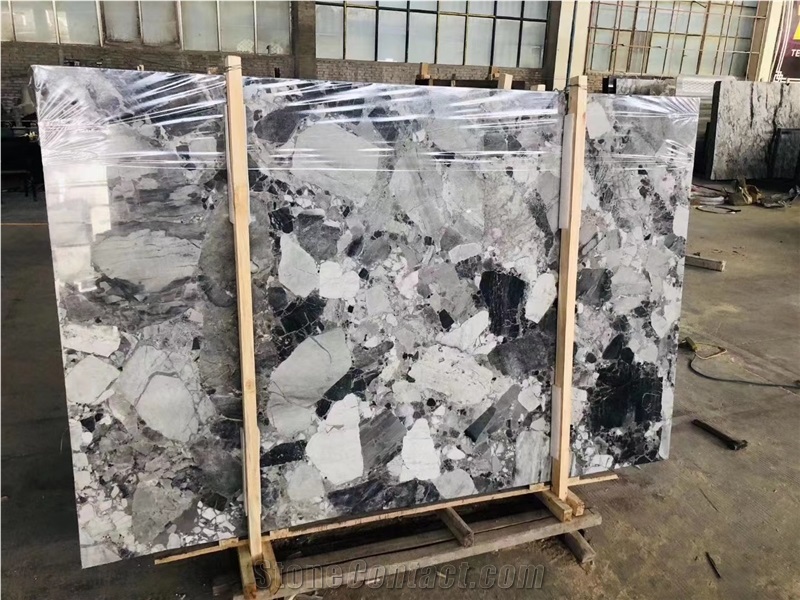 CHINA Pandora White Marble SLAB POLISH