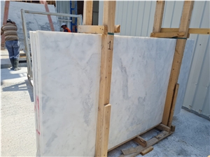 Mugla White Marble Slabs
