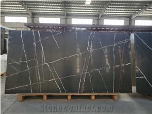 Calacatta Decorative Bookmatching Quartz Stone