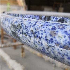 Azul Bahia Granite Backed Aluminum Honeycomb Bar Top