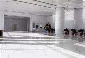 Cerrala White Marble Backed Aluminum Plastic Board