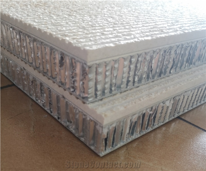 Crema Pinta Limestone Aluminum Honeycomb Stone Panel