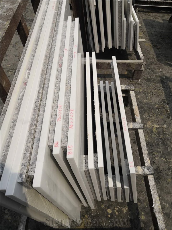 Royal Botticino Marble Backed With Composite Granite Used For Floor