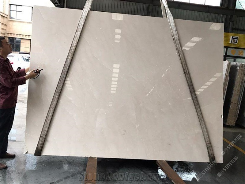 Royal Botticino Marble Backed With Composite Granite Used For Floor