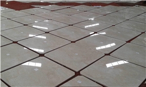 Royal Botticino Marble Backed With Composite Granite Used For Floor