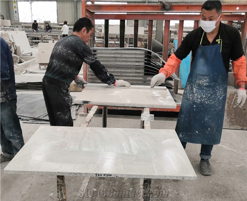 Royal Botticino Marble Backed With Composite Granite Used For Floor