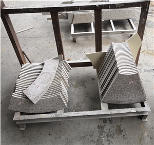 High Quality Natural Granite Slabs Rust Tile Used For Pool