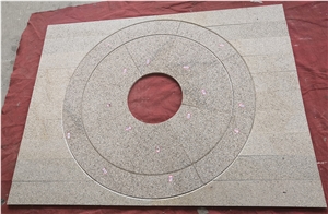 High Quality Natural Granite Slabs Rust Tile Used For Pool