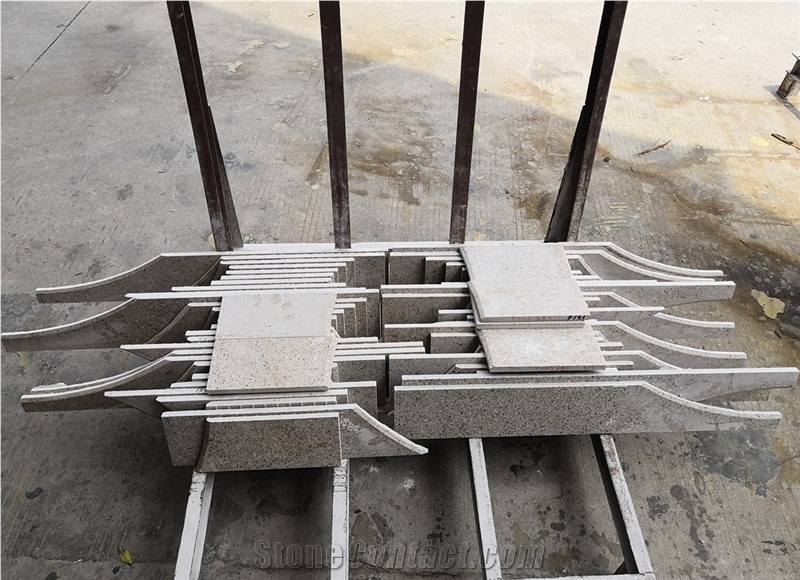 High Quality Natural Granite Slabs Rust Tile Used For Pool