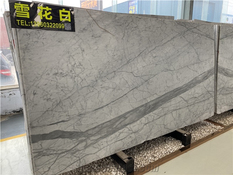 Statuary Marble Wall Slab For Bathroom And Floor