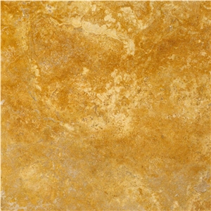 Denizli Yellow Travertine Cross Cut