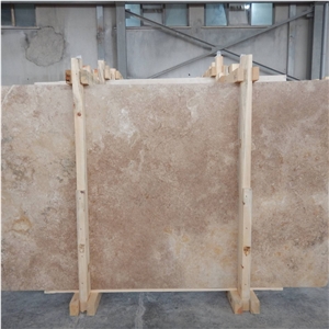 Walnut Travertine Cross Cut Slabs, Tiles