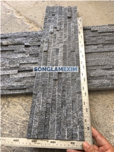 Crystal Black Marble Wall Panel - 10 Lines