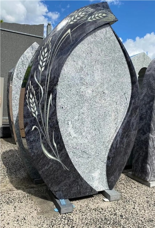 Costa Esmeralda Granite Headstone, Gravestone