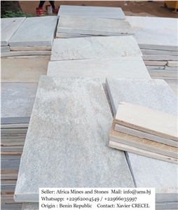 Benin S. White Quartzite Tiles