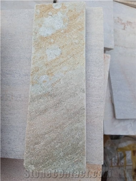 White Quartzite Tiles For Wall And Floor