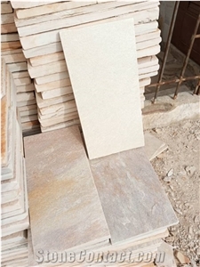 White Quartzite Tiles For Wall And Floor