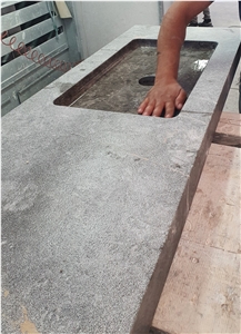 Grigio Bottarga Marble Kitchen Countertop
