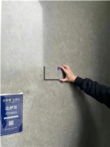 Cut To Size Polished Grey Engineered Stone Slabs