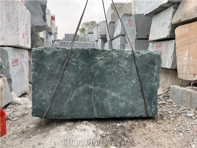 Green Marble Blocks