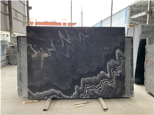 Magic Black Marble Slabs