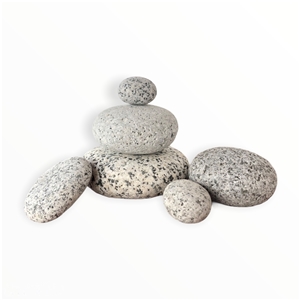 Salt & Pepper Granite Beach Pebbles