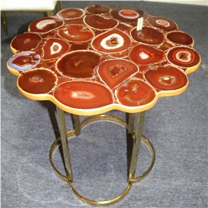Factory Direct Agate Stone Coffee Table For Home Decoration
