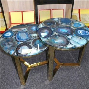Factory Direct Agate Stone Coffee Table For Home Decoration