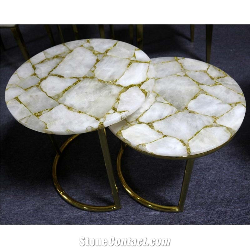 Factory Direct Agate Stone Coffee Table For Home Decoration