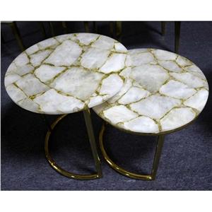 Factory Direct Agate Stone Coffee Table For Home Decoration