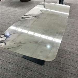 Factory Sell Luxury Stone Dining Table Furniture For Home