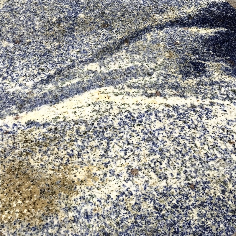 High Quality Azul Bahia Granite Coffee Table For Living Room