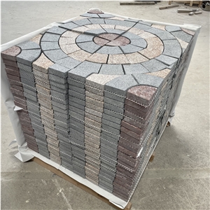 Natural Granite Driveway Paving Stone For Outdoor Garden